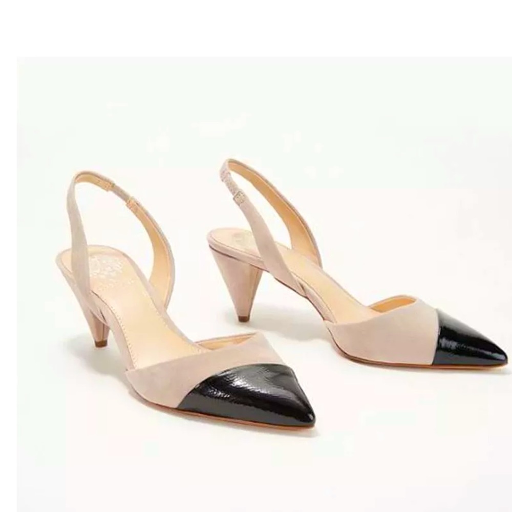 Vince Camuto Slingback Cap Toe heels